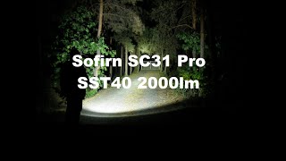 Sofirn SC31 Pro новая версия на SST40 2000LM против SP32A, SP33v3.0, SP40, C8A,