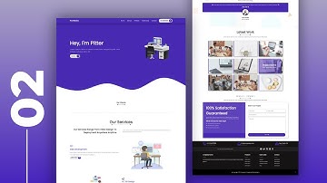 Responsive Portfolio Website using HTML, CSS and JavaScript | part 2 | #portfolio #thecodingco