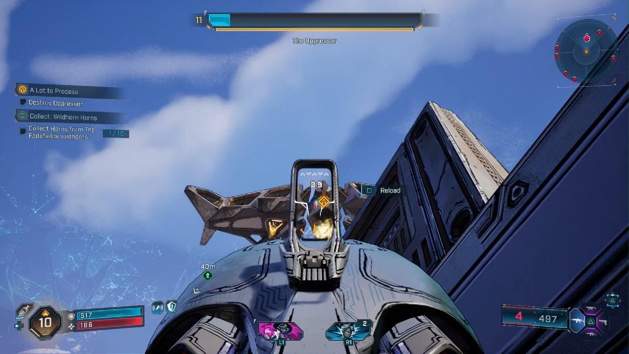 Borderlands4 PS5 (A LOT TO PROCESS main mission Pt 2 BOSS FIGHT The Oppressor) Ch 9 pt 2