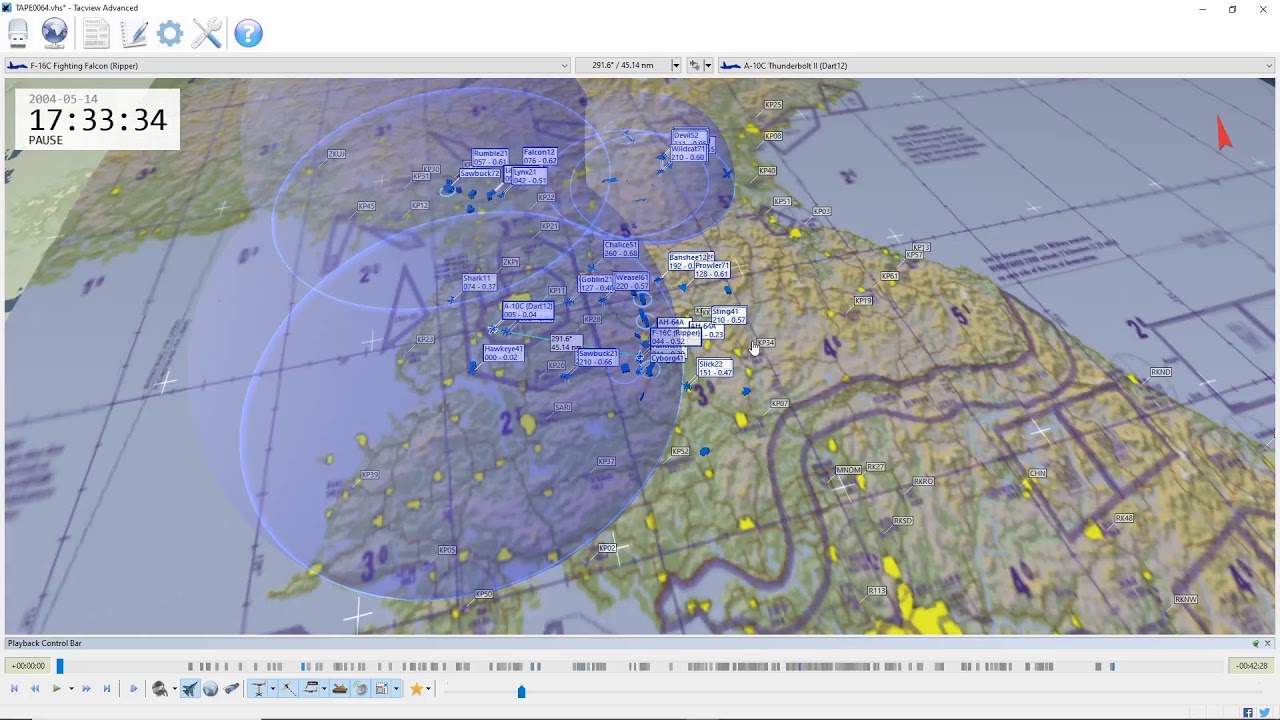 [FALCON BMS] 669VFS – Op Just Cause 2 – Mission #6 OCA STRIKE Enrique Adolfo Jimenez Airbase