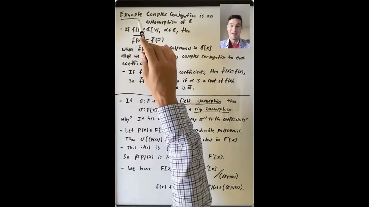 Homomorphisms on Polynomial Coefficients (Algebra 3: Lecture 9 Video 1)