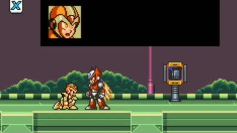Megaman in Golden Armor in Megaman X (cheat in a pinned comment)