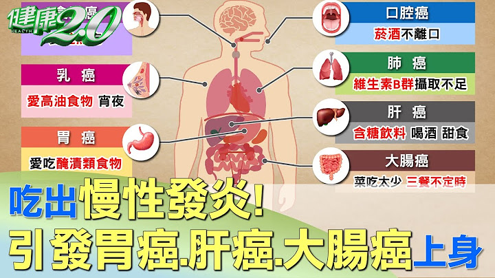 吃出慢性發炎！引發胃癌.肝癌.大腸癌上身 健康2.0 - 天天要聞
