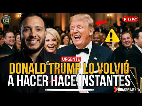 🔴 DONALD TRUMP DESTROZÓ A LOS ZURDOS esta NOCHE y dejó MUDOS a todos (Eduardo Menoni HOY)