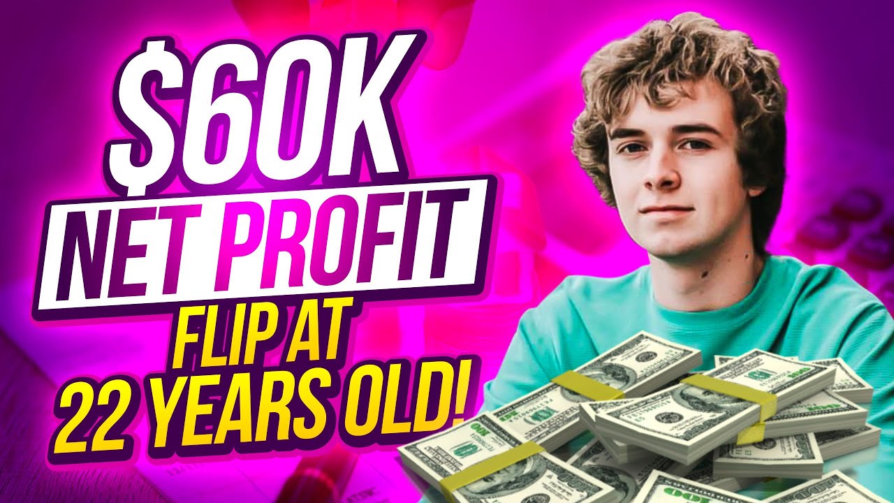 How a 22 Year Old Completed his First $60k Net Profit Flip! (Case Study)