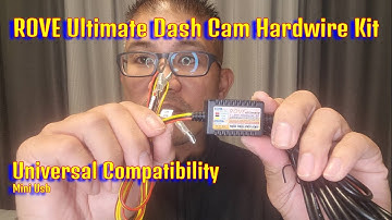 How To Install ROVE Ultimate 3 Lead Hardwire Kit