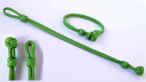 Make a Matthew Walker / Diamond Knot Paracord Friendship Bracelet - Knot and Loop Closure – CBYS