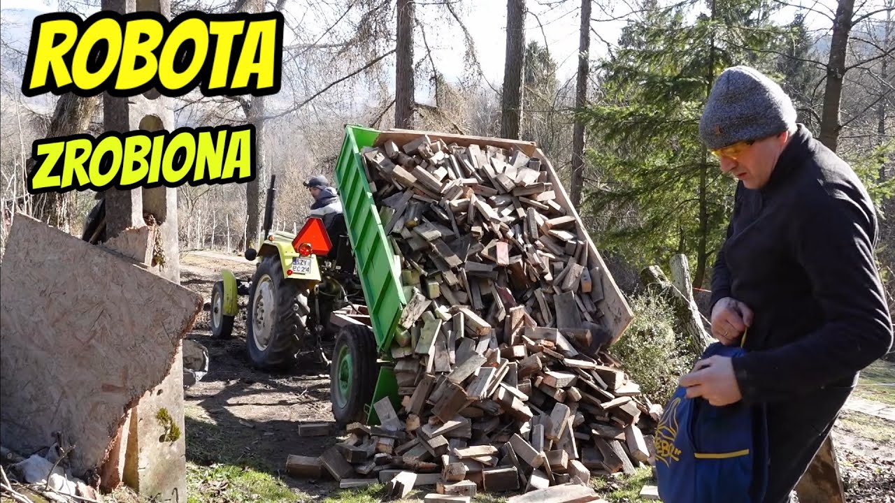 Wywóz drewna Do Babci / Szarpanie Pnia / Ursus C330