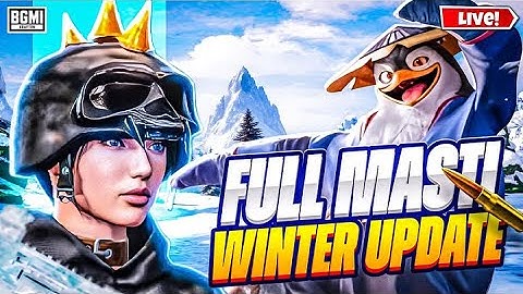 Exploring 4.1 Frosty Funland update in BGMI 🥰🥰