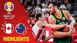 Canada v Australia - Highlights - FIBA Basketball World Cup 2019 screenshot 4