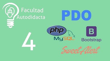 Crud con PDO y MySQL | Insertar datos con PDO a MySQL. Cap 4