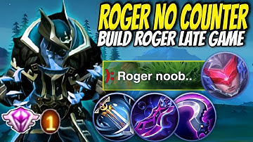 DAMAGE ROGER GILA‼️BUILD ROGER TERSAKIT 2022 | ITEM ROGER PALING SAKIT 2022 | ROGER MOBILE LEGENDS