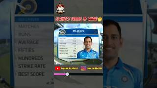 50 114 Dhoni Ki Slowest Innings