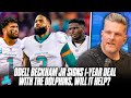 Odell beckham jr signs 1 year deal with dolphins can it be his bounce back  pat mcafee show