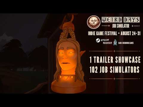 Trailer Showcase | Weird Days: Job Simulator 2026 #gaming #indiegame #weirddays