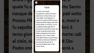 Download Lagu Preghiera del Credo #preghiere #preghiera #radiomaria #padrenostro #avemaria #Angelo #shorts #credo MP3