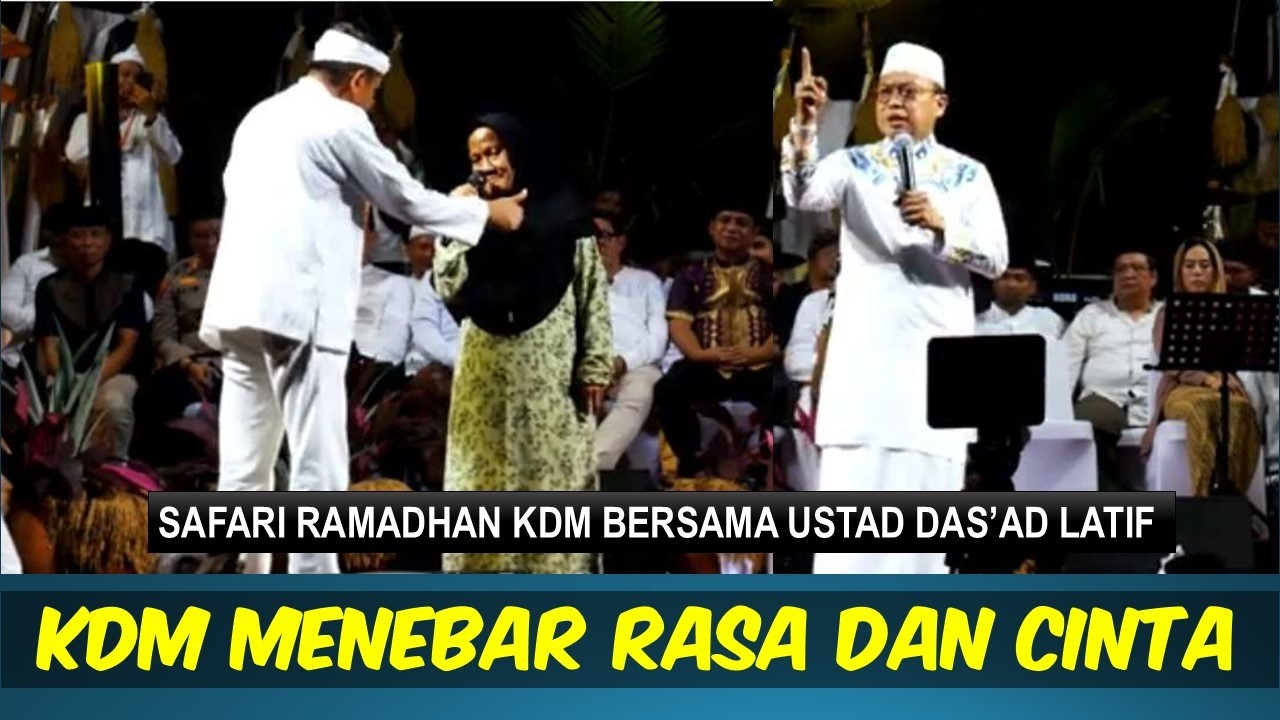 Safari Ramadhan KDM Bersama Ustad Das'ad Latif  Di Bekasi I Satu dapat Berkah semua Bahagia