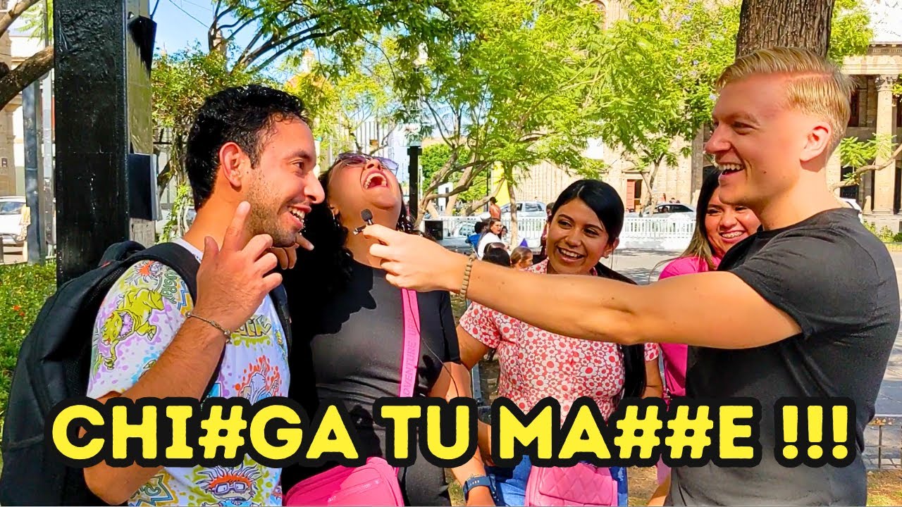 ENTREVISTAS EN LA CALLE: ¿Qué dicen los mexicanos cuando están enojados? | Aleman en Mexico