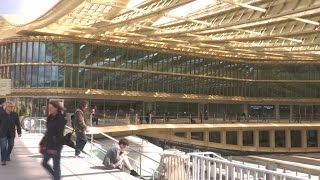 Paris: à peine inaugurée, la canopée des Halles souffre déjà de fuites d'eau