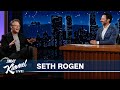 Seth Rogen on Paul Rudd Massage Prank, Getting His Father-In-Law High & Dog Penis Scandal