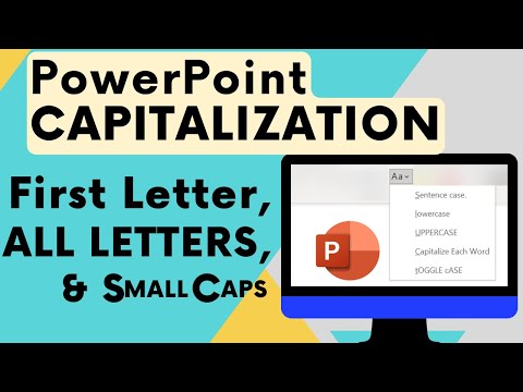 Video: De ce powerpoint este cu majuscule?
