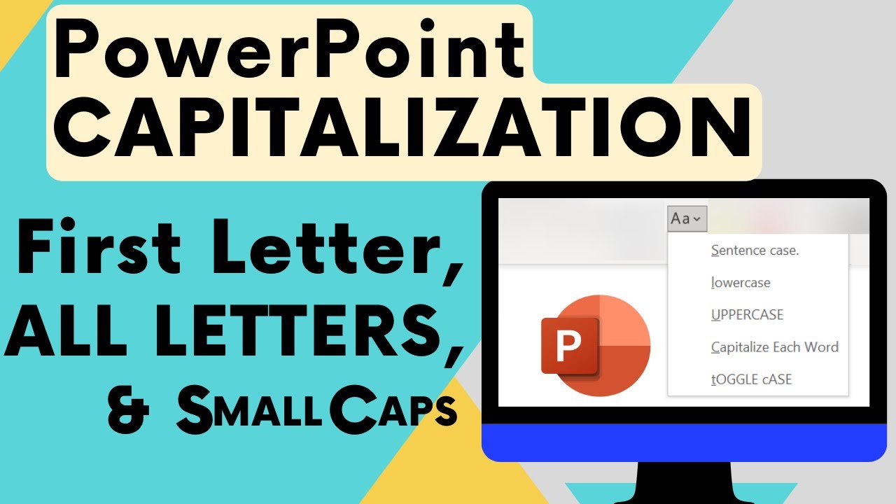 powerpoint presentation capitalization rules