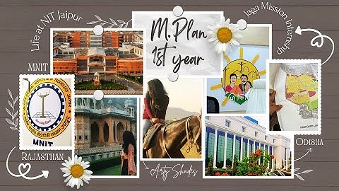 💫 A year in my life ft. NIT Jaipur × Rajasthan 🫠