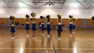 GMS cheerleading 2013
