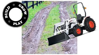 Muddy Driveway Repair - Bobcat CT2025 - Build Grow Play