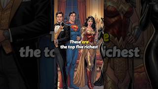 Top 5 Richest Characters in DC dc batman