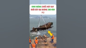 [P.2] Sự thật bên trong máy bay trục vớt dưới biển #shorts