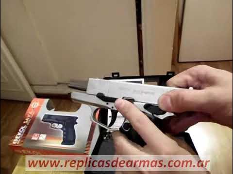 Pistola Fogueo Ekol Firat Magnum Fume 9mm Bala Salva