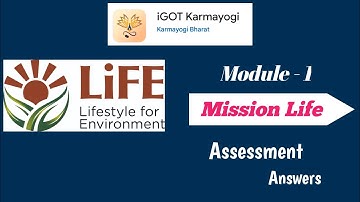 iGoT Karmayogi | Module-1 Orientation on Mission Life| Assessment Answers #education #teacher #news