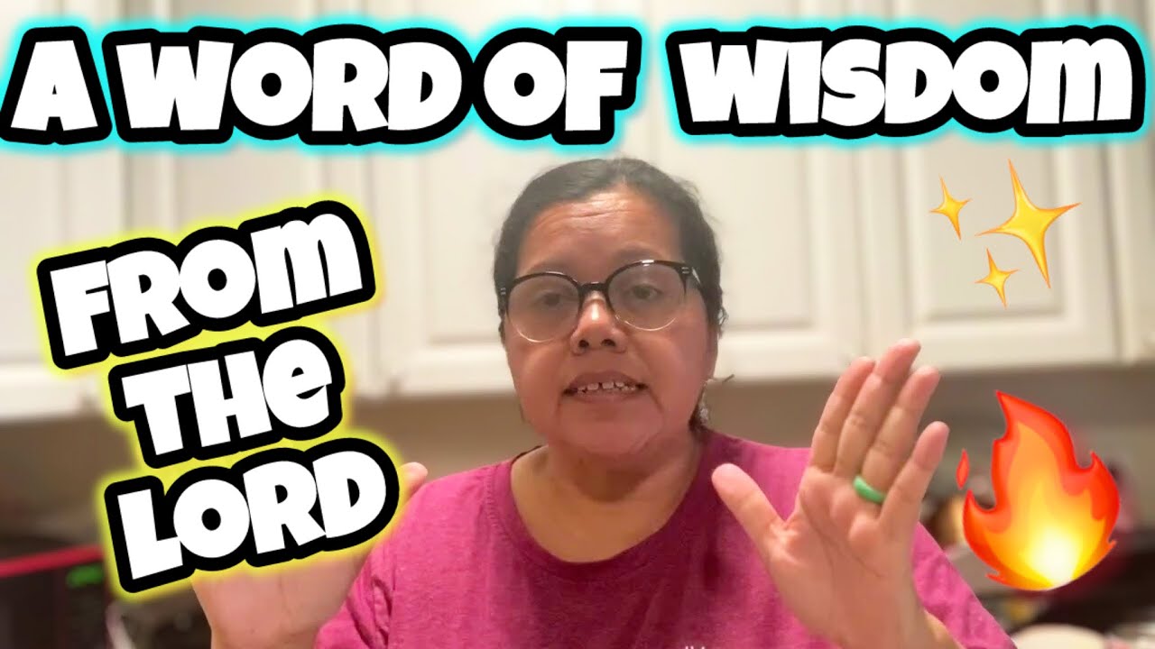 Word Of Wisdom She Looks Well To The Ways Of Her Household Proverbs 31:27 | Faith Weekly Vlog