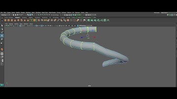 Simple Spring model on Maya