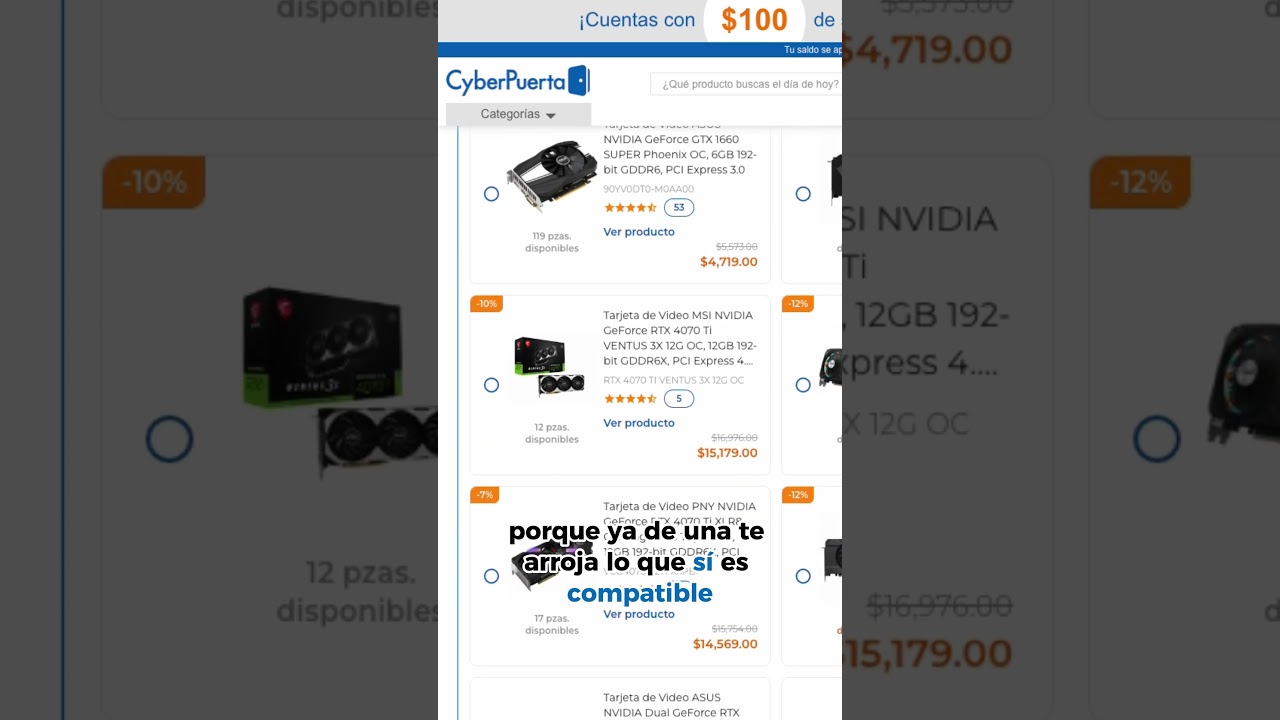 Página para configurar tu 