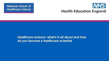 Healthcare science: what