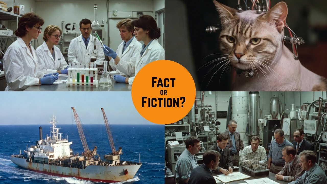 A Spy Cat, Mind Control, and a Stolen Submarine — The CIA Did WHAT!!