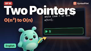 Competitive Programming Tutorial #10 | O(n²) to O(n) With Two Pointers