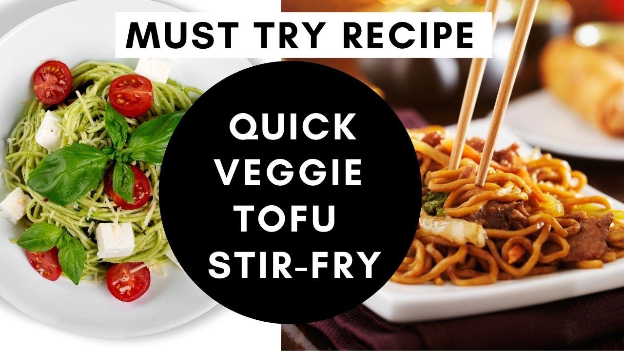Healthy Vegetable Stir Fry Weight Loss Recipe Quick & Easy Dinner