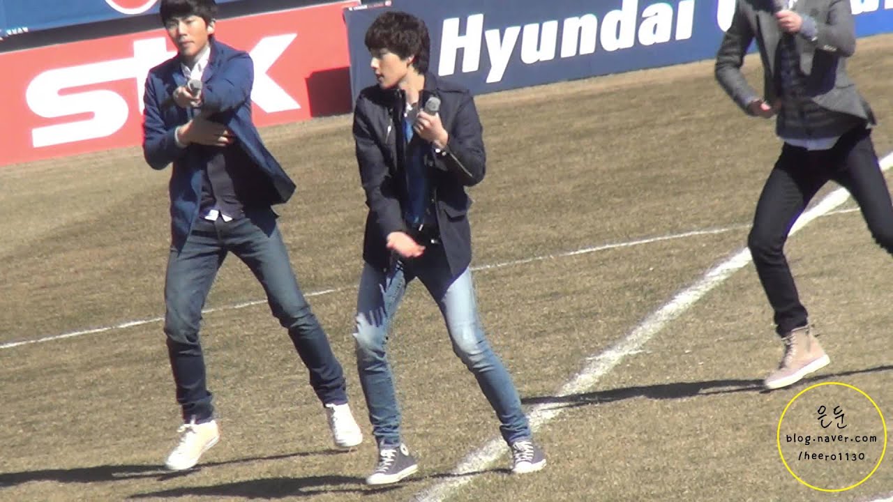 130310 제국의아이들(ZE:A) 창원 K리그 클래식 개막전 - PHOENIX 피닉스 (임시완 중심)