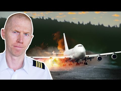 Boeing 747 Crashes Into a Wall While Landing | Viral Report