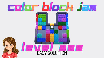 Color Block Jam Level 386 Solve