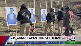CTC Police Academy cadets undergo firearms training