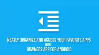 Neatly Organize and Access Your Favorite Apps with Drawers App for Android screenshot 1