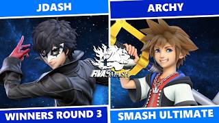RVA Smash 231: Winners Round 3 - JdAsH (Joker) Vs. Archy (Sora) SSBU