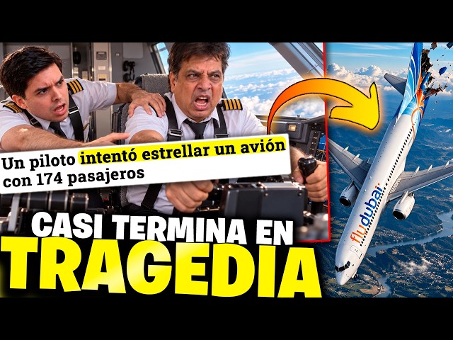 Piloto ENLOQUECIÓ en pleno vuelo… y casi provoca una TRAGEDIA con 174 pasajeros 💀 AirDubai