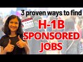 This is how you find h1b jobs in usa