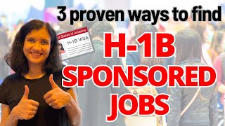 This is how you find H1B jobs in USA