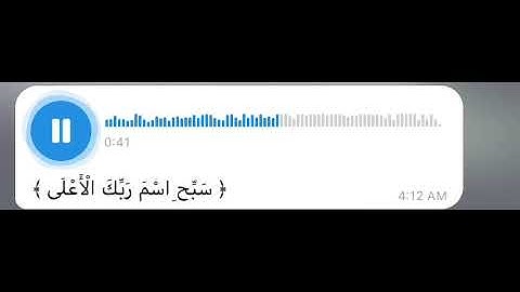 سورة الأعلى بصوت جميل وهادئ